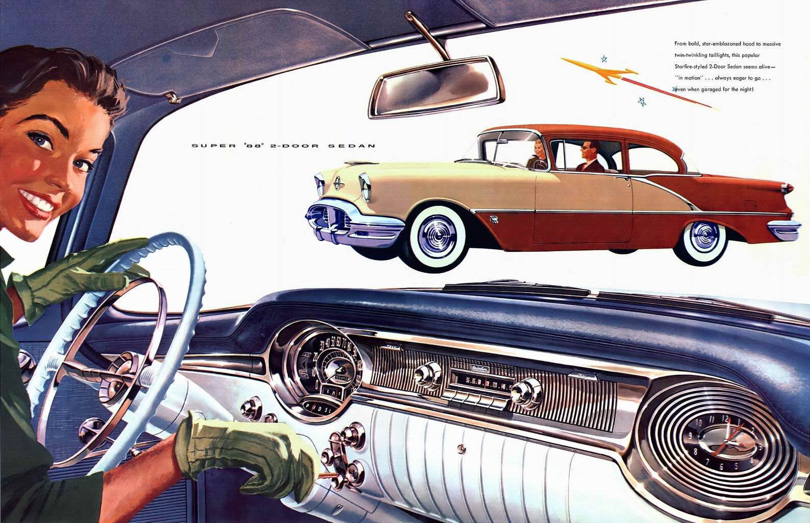 1956 Oldsmobile Motor Cars Brochure Page 10